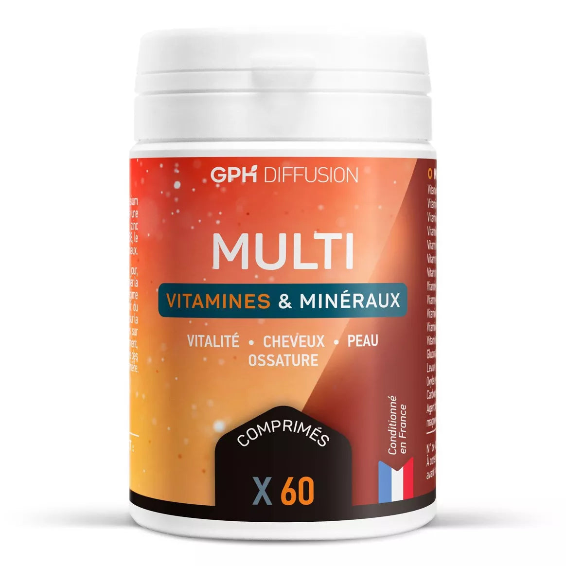 Multi Vitamines et Minéraux - 60 comprimés